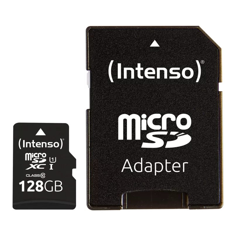 Intenso 128GB microSDXC UHS-I Class 10 atminties kortelė