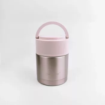 Termosas Thermos Maestro MR-1636 0,6 L nerūdijantis plienas, auksinis, 110 mm skersmuo, 155 mm aukštis