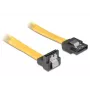 SATA kabelis DeLOCK 82479 0,5 m geltonas