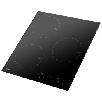 Indukcinė kaitlentė MPM MPM-45-IM-14, įmontuojama, 3 zonos (180 mm), stiklo keramika, 6000 W, jutiklinis valdymas