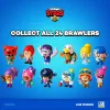 Brawl Stars S1 figūrėlės – 8 vnt. Deluxe Box VER.B