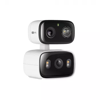 IP stebėjimo kamera TP‑LINK Tapo C246D — 3MP (2304×1296), 2,8 mm, 107,8° FOV, PTZ dvigubas objektyvas, IP65, Wi‑Fi/Gigabit, microSD iki 512 GB