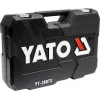 YATO veržliarakčių rinkinys 1/4, 3/8, 1/2 colio, 128 dalių, modelis 38872