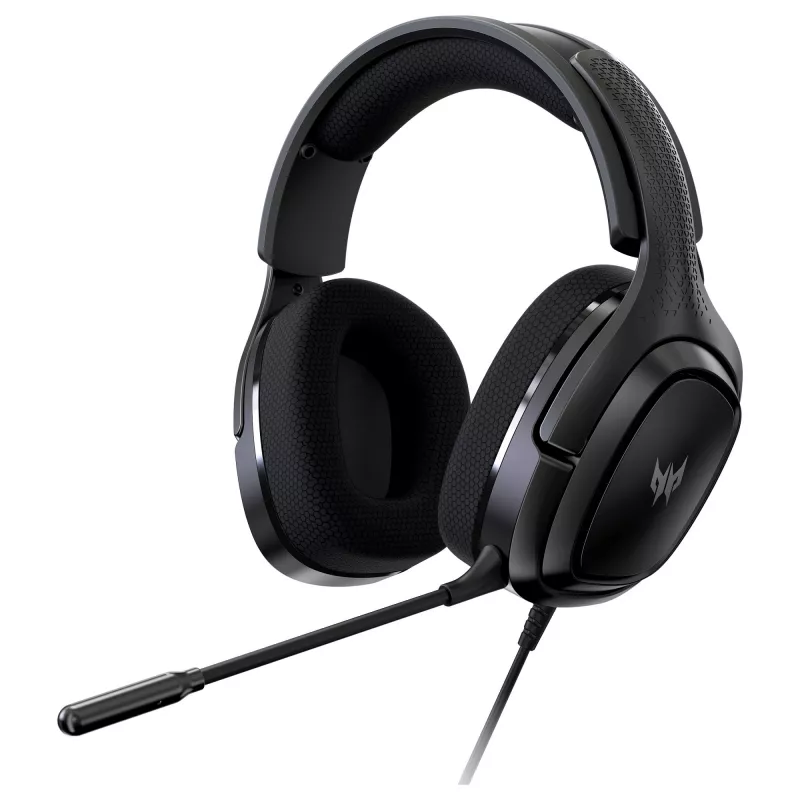 Ausinės Acer Predator Galea 315 – laidinės žaidimų, uždaro tipo, 20–20000 Hz, 320 g, juodos
