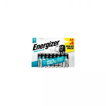 Energizer AA šarminė baterija 1,5 V – 8 vnt. pakuotė (Mignon)