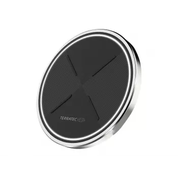 Belaidis įkroviklis Terratec ChargeAIR dot! Smartphone juodas sidabrinis