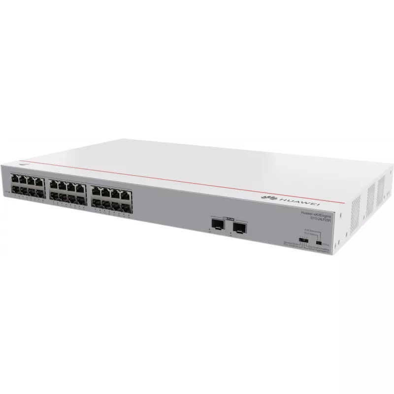 HUAWEI eKit S110 Series S110-24LP2SR nevaldomas L2 Gigabit Ethernet (10/100/1000) Power over Ethernet (PoE) 1U pilkas