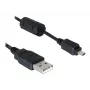 Delock 82414 USB kabelis fotoaparatui (Nikon 8-pin UC-E6), 1,83 m, juodas