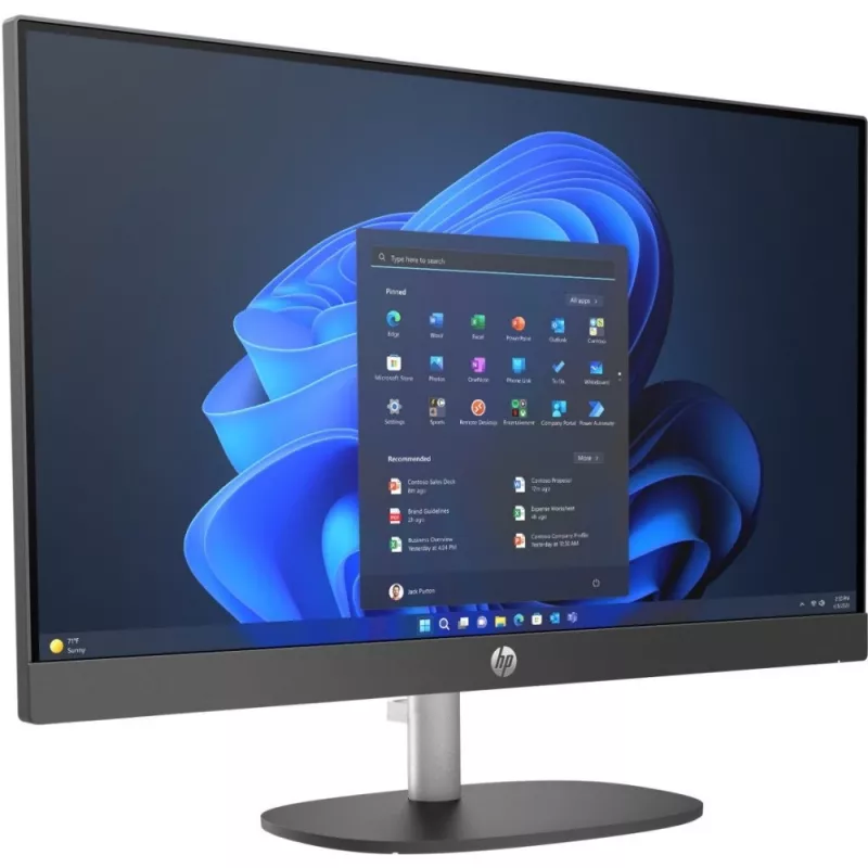 Visame viename kompiuteris HP ProOne 240 G10 — 23,8 col. FHD IPS, Intel Core i5-1335U, 16 GB DDR4, 512 GB SSD, Wi-Fi 6, Windows 11 Pro