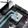 Vandens blokas Alphacool 13444 Sidabrinis 72mm x 72mm x 26,5mm