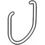 Star Micronics CLAMP SPRING TUP9 (30531180) – Originali spyruoklė spaustukui