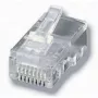 Equip modulinis kištukas plokščiam kabeliui, RJ-45 (8P8C), permatomas, 0,65 g, 11,7 mm, 21,3 mm, 7,2 mm