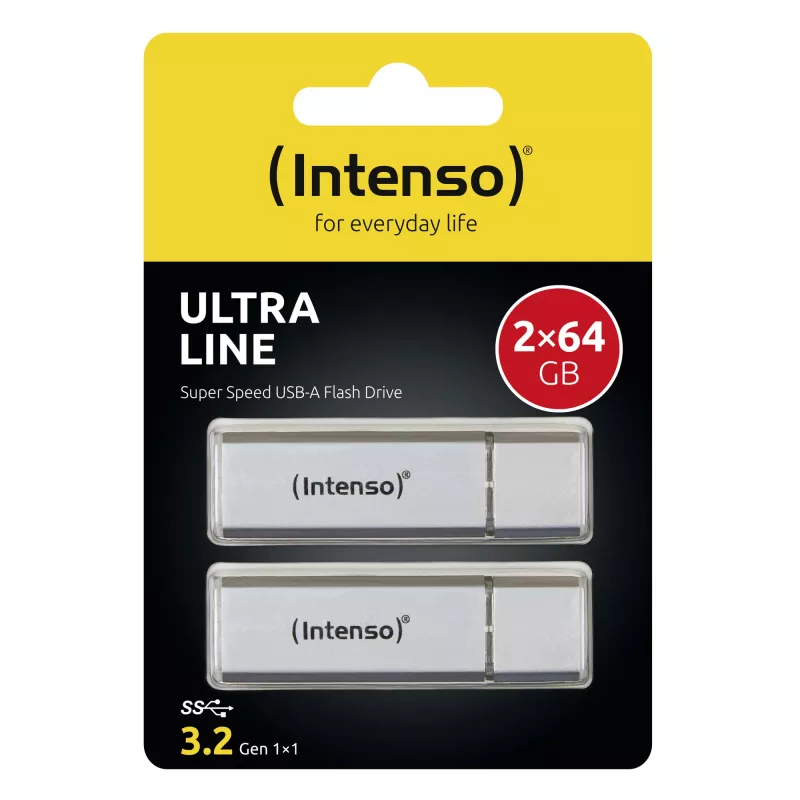 Intenso Memory Drive Flash USB 3.2 64GB rinkinys 2 vnt. 3531494