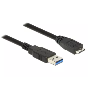 USB laidas DeLOCK 85074 USB 3.2 Gen 1 2m USB A Micro-USB B juodas