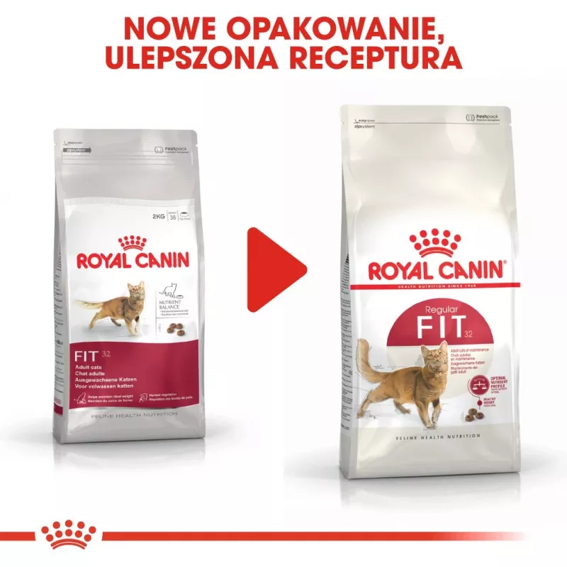 Royal Canin Feline Fit 2kg sausas kačių ėdalas suaugusioms katėms