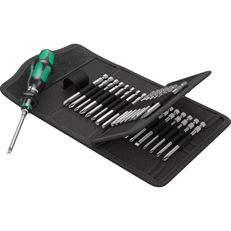Wera Kraftform compact 62 rinkinys Kombinuotas atsuktuvas