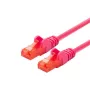 LOGON TCU66U010M tinklo laidas Cat6 U/UTP violetinis 1 m RJ-45–RJ-45