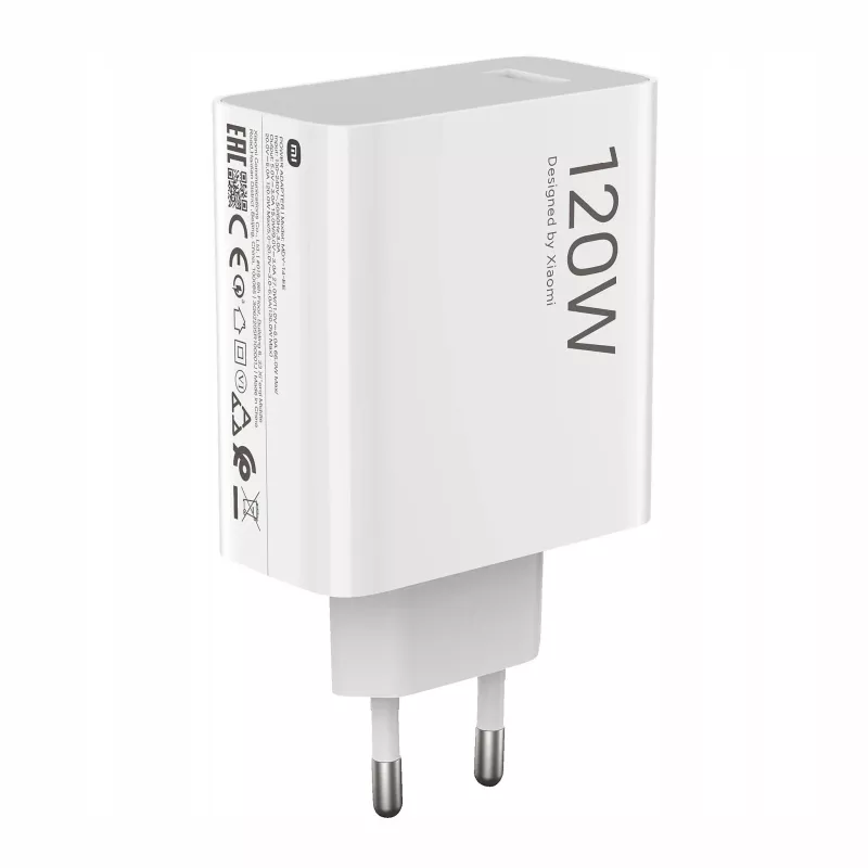Xiaomi BHR9462EU universalus įkroviklis mobiliesiems įrenginiams, 120 W, baltas, AC vidaus