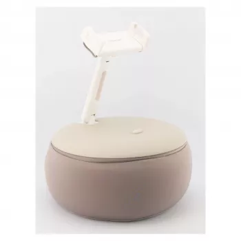 RealPower PillowStand-1 pasyvus laikiklis telefonui ir planšetei, smėlio spalvos