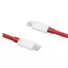 Laidas USB Type-C į USB Type-C (12A) 1m raudonas