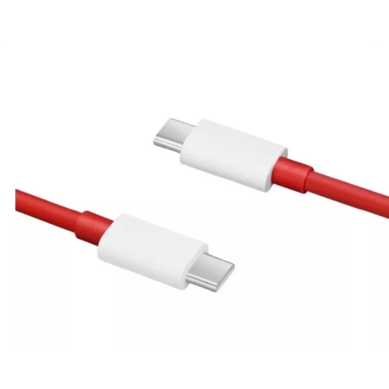 Laidas USB Type-C į USB Type-C (12A) 1m raudonas