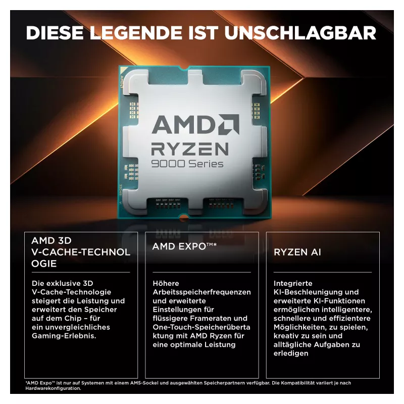 HP OMEN 35L GT16-1072ng AMD Ryzen™ 7 9800X3D žaidimų kompiuteris