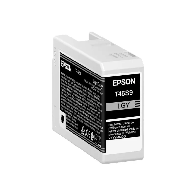 Originali Epson UltraChrome Pro 10 T46S9 šviesiai pilka pigmentinė kasetė