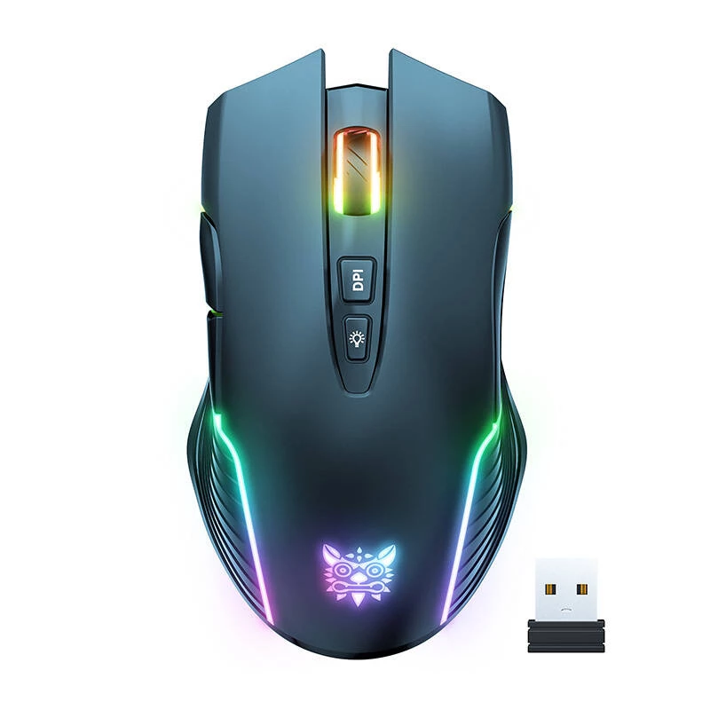 Belaidė žaidimų pelė Onikuma CW905 USB (juoda)