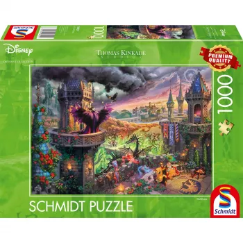 Thomas Kinkade Studios: Maleficent, Dėlionė 1000 dalių