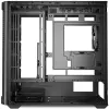 Korpusas Sharkoon MK4W RGB Strip Micro Tower Juodas