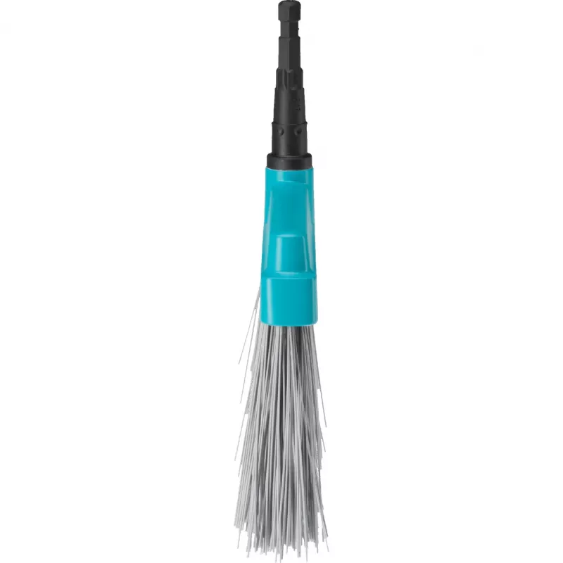 Gardena 03609-20 – lauko šluota, mėlyna/pilka, kieti šereliai, plastikas, 320 mm