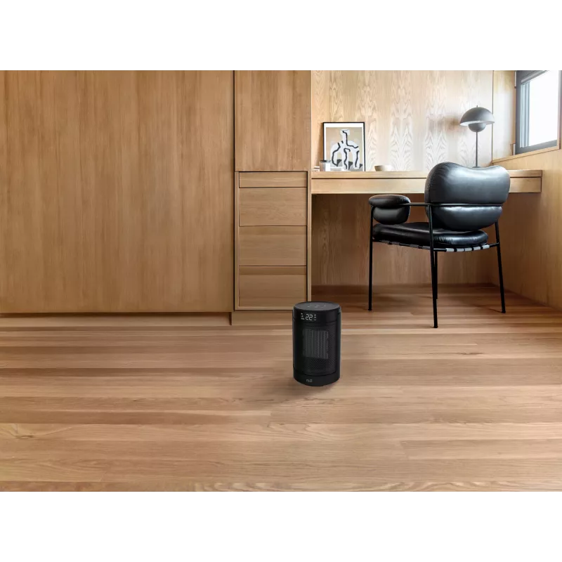 Keraminis ventiliatorinis šildytuvas Mill FH1500BLACK 1500 W, iki 22 m², juodas