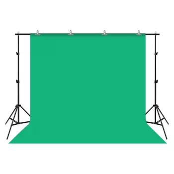 Puluz 2x3m foto fonų rinkinys su stovu + 3 fonai PKT5205