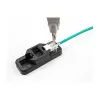 DeLOCK Keystone LSA rinkinys RJ45 RJ11 Cat.6 juodas užsegamas laikiklis