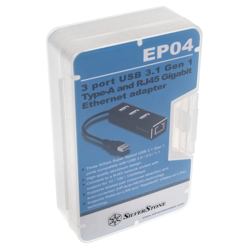Silverstone SST-EP04 Produktas Juodas
