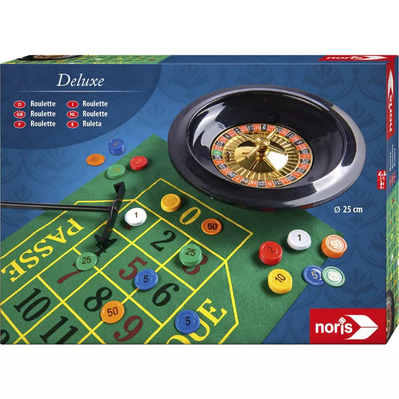 Deluxe Set – Ruletė 25 cm, Stalo žaidimas