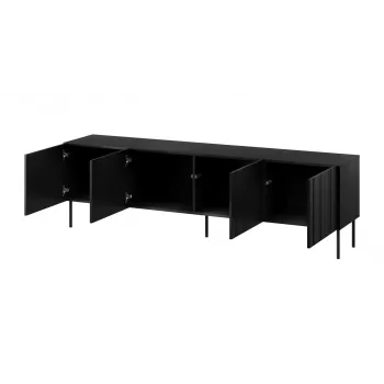 Cama RTV spintelė ISLA 200x40x60 mat juodas