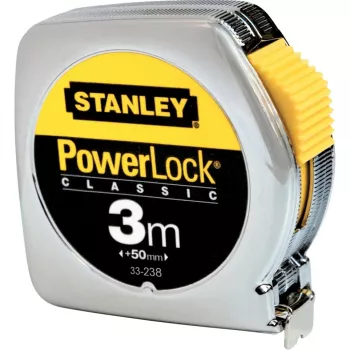 Matavimo juosta Stanley 0-33-218 3 m metalinė geltona