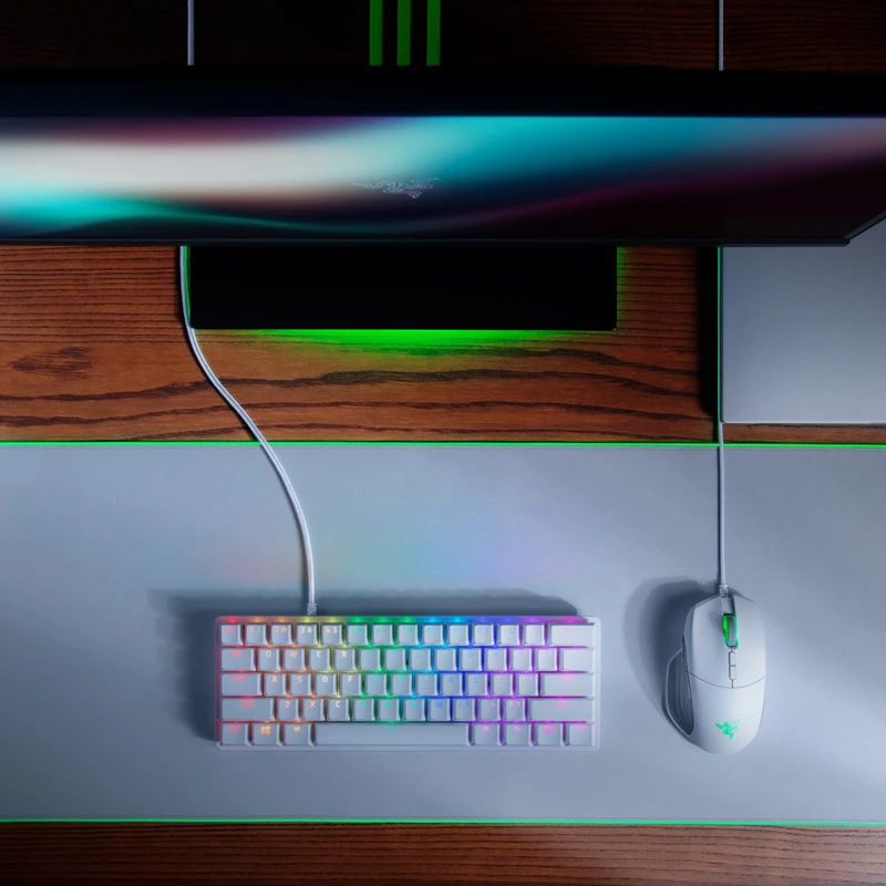 Razer Huntsman Mini klaviatūra žaidimams USB QWERTY anglų balta
