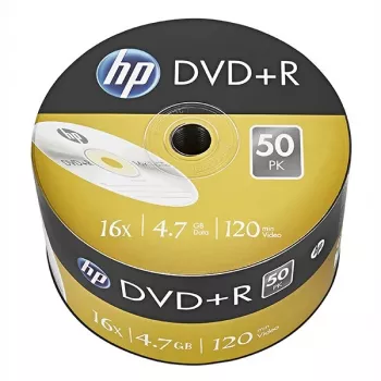 Tušti DVD+R diskai VERBATIM 4.7 GB 16x 120 mm 50 vnt. Cakebox