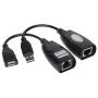 Genway USB-EX-50 USB 2.0 sąsajų šakotuvas juodas
