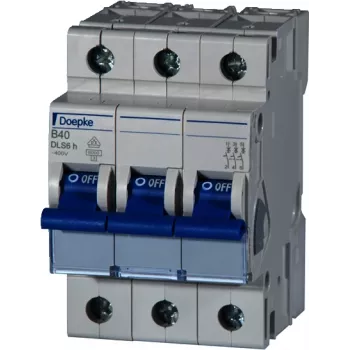DOEPKE Automatinis jungiklis B16A DLS-6H-B16-3-6-KA 6kA 3 polių 400V B charakteristika (09914113)
