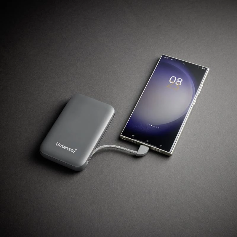 Power Bank USB 10000 mAh pilka S10000 7333034 Intenso