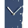 NeXtime laikrodis 3072bl Thumbs up, 40,5x41,5 cm, sieninis, mėlynas/sidabrinis