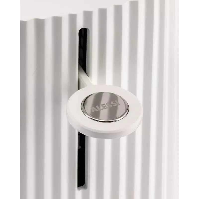 Alessi skrudintuvas Pleated baltas