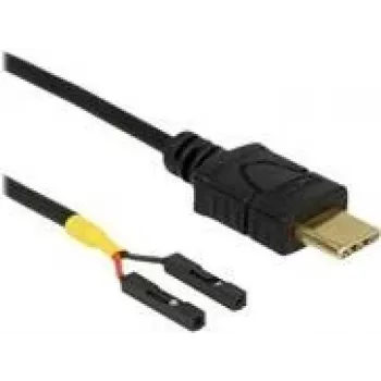 USB-C laidas DELOCK 85473 0,5 m juodas