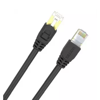Tinklo kabelis UNITEK C1813EBK RJ-45 Ethernet 10 m juodas