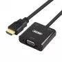 UNITEK Y-6333 adapteris HDMI į VGA su 3,5 mm garso išvestimi