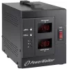 Įtampos reguliatorius PowerWalker AVR 2000 SIV FR, 2 AC lizdai, 110–280 V, juodas