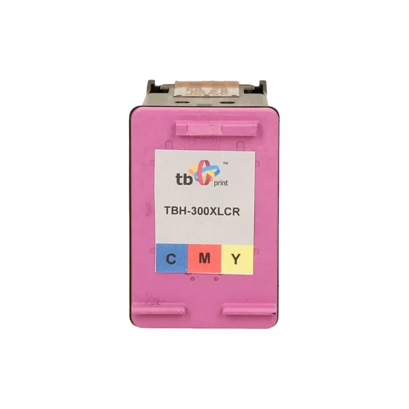 Rašalo kasetė HP DJ F2420 spalvota perdirbta TBH-300XLCR